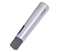 MT2 to MT1 Taper Reducing Adapter Drill Sleeve | High Hardness Endurance Steel Sleeve for Accurate Drilling/Milling/Tapping | Silver Finish, Strict Quality Verified