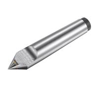 MT3 F112 Metallo Duro Punta Metà Intaglio Tornio Morto Centro Morse Cono 3MT