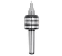 MT3 Live Center for Lathe | High Carbon Steel Revolving Turning Center | 60° Point CNC & High Speed Lathe Accessory | 0.005 Accuracy, 2000N Radial Load