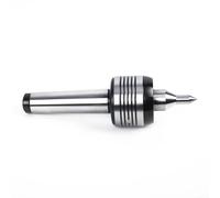 MT4 4MT Centro Live Center per tornio Morse Taper #4 Cuscinetto Tornio Girevole, Acciaio legato Trattato Termicamente, Punto 60°, Carico 700LB, 2500 RPM, 220x58mm