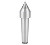 MT4 - F130 Morse Taper Dead Center | 60 Degree Lathe & Milling Machine Tool | High - Accuracy Carbide Tip for CNC/Woodworking/Metalworking | 40Cr Steel, 0.01mm Accuracy