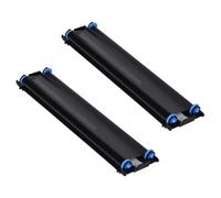 MT800 Thermal Transfer Ribbon - 2 Pack Portable A4 Printer Ribbon Rolls, 215mm High-Density Black Ink, Smudge-Proof Replacement For MT800 & MT800Q Mobile Printers