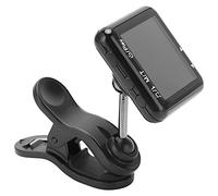 MT90R Accordatore Ricaricabile a Clip per Chitarra, Violino, Basso, Ukulele e Fiati - Misuratore Elettronico di Accordatura con Metronomo e Batteria Incorporata (MT90R)