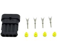 MTA Automotive 3050129 - Connettore SuperSeal, 1,5 mm, 4 Poli, Maschio