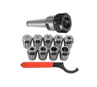 MTA MTB Codolo Conico ER32 MT2 M10 MT3 M12 MT4 M16 Filettatura + Set Di Pinze A Molla Mandrino Per Macchina Per Incidere CNC Con 1 Chiave Inglese(MTA3-ER32-9PCS)