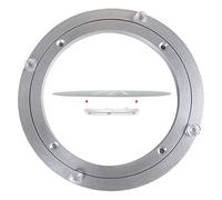 MTADSBKFP Cuscinetto Girevole in Lega di Alluminio, Cuscinetto for Giradischi in Lega di Alluminio Argentato, Diverse Dimensioni(60Cm)