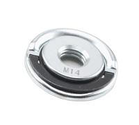 MTADSBKFP Dado a Flangia a sgancio rapido filettato, Kit Dadi flangiati con Piastra di pressatura autobloccante for smerigliatrice angolare Filettatura M10 M14 5/8-11(A-5-8-11)
