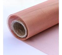 MTADSBKFP Rete Metallica in Rame Intrecciata, Brass Copper Metal Wire Mesh Screen Roll 100-400 Mesh for Filtration And Shielding(300mesh 1x1m)