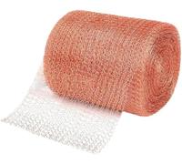 MTADSBKFP Rete Metallica in Rame Intrecciata, Copper Wire Mesh Pest Control for Home Garden 12.7X(100-1200) cm(12.7x600cm)