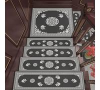 MTADSBKFP Tappetini per Scale in Moquette, Gradini in Moquette for gradini in Legno Multicolore, Diverse Misure(I,3x30x85cm/11.8x33.5in)