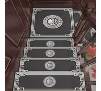 MTADSBKFP Tappetini per Scale in Moquette, Gradini in Moquette for gradini in Legno Multicolore, Diverse Misure(C,15x26x100cm/10.2x39.4in)