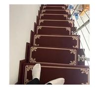 MTADSBKFP Tappetini per Scale in Moquette, Set di gradini for Scale in Moquette for Interni da 1, 2, 4, 6, 8, 10, 14 for gradini di Diverse Dimensioni(6pcs 70x24x3cm)