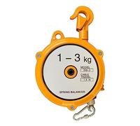 MTADSBKFP Utensile sospeso con bilanciatore a Molla, Bilanciatore a Molla autobloccante, Corda in Acciaio da 1,5 m, capacità di Peso Multiple(1-3kg)