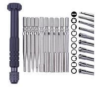 Mtanlo 10 pezzi kit di cacciaviti per strumento di regolazione del carburatore con manico in metallo Borsa per il trasporto dello strumento per Poulan Craftsman 2 cicli piccolo motore