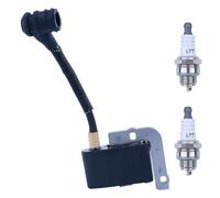 Mtanlo Bobina di Accensione per Oleo Mac 936 940 942 946 947 952 951 Motosega Ricambi Motori 50050013AR, Bobina di Accensione con L7T/BPMR7A Candela di Accensione