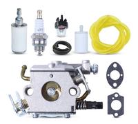 Mtanlo Carburatore C1Q-EL12 con guarnizioni Kit filtro carburante per Husqvarna 223L 323L 322C 322L 323C 325L 326L 327L Trimmer Sostituire 503283111