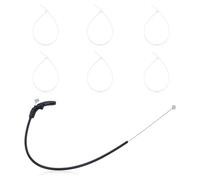 Mtanlo Cavo acceleratore per decespugliatore Stihl KM56 FS56R KM56 RCE FS50L HT56 FS40 FS50 FS56 FS70, cavo acceleratore con 6 fascette per cavi, ricambio 4144-180-1104