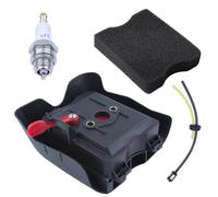 Mtanlo Kit filtroaria per motore decespugliatore, coperchio e alloggiamento filtroaria decespugliatore per 40-5CG430