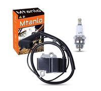 Mtanlo Modulo bobina di accensione per motosega Dolmar PS-460 PS-500 PS-510 PS-4600S Ricambio 181143204 Modulo bobina di accensione motore motosega, ricambio per NGK (4626) BPMR7A BPR5ES