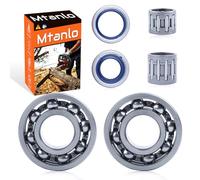 Mtanlo Set di paraolio per cuscinetti albero motore a manovella per Husqvarna 362, 365, 365X-Torq, 371, 371Xp, 372, 372Xp, 372Xp X-Torq motosega 738 22 02 25, 503 26 03 01, 505 27 57 19