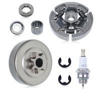 Mtanlo Tamburo Frizione per Stihl 021 023 025 MS230 MS250 motoseghe, 325"-7T Tamburo Frizione mit Pompa Olio Pignone Candela di Accensione 1123 640 2074 1123-160-2050