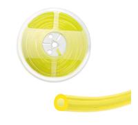 Mtanlo Tubo Benzina Giallo, Tubo del Carburante Benzina, Giallo Trasparente per Poulan Craftman Ryobi Homelite Honda Husqvarna Remington Yard Man (3mm*5mm*4.8m)