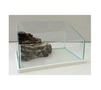 MTB Acquari Sol 33 Tartarughiera accessoriata Bianca 34,5x23,5x20,5 cm