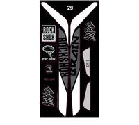 MTB Adesivi Forcella ROCKSHOX RS-1 BRAIN 15 - 17 ANTIGRAFFIO Stickers Fork