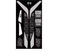 MTB Adesivi Forcella ROCKSHOX RS-1 BRAIN 15 - 17 ANTIGRAFFIO Stickers Fork