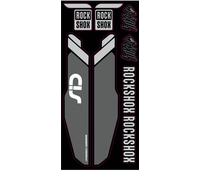 MTB Adesivi Forcella ROCKSHOX SID BRAIN 15 2015 ANTIGRAFFIO Stickers Fork