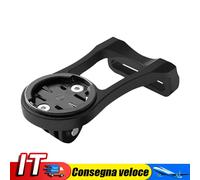 MTB Bicycle Computer Holder Road Bike Stem Camera Light Mount Stand (Black) IT