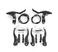 MTB BMX Folding Road Mountain Bike anteriore posteriore V Freno pinza Kit di freno in bicicletta Compatibile con biciclette standard(Brake Kit)