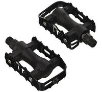 COPPIA PEDALI BICI MTB PER BICICLETTA MOUNTAIN BIKE ACCIAIO E RESINA ANTISCIVOLO
