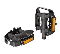 COPPIA PEDALI BICI MTB PER BICICLETTA MOUNTAIN BIKE ACCIAIO E RESINA ANTISCIVOLO