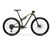MTB MERIDA biammortizzata carbon enduro 24 NINETY-SIX 6000 III 1x12 - Colore: Verde, Misura Telaio: XL