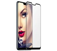 mtb more energy® 5D Proteggi Schermo Curvo in Vetro temperato per ASUS Zenfone Max PRO M2 (ZB631KL, 6.26'') - Nero - Adesione al 100% - Copertura Completa Bordi arrotondati
