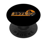 MTB Mountain-Bike Ciclista bici Nata nel 1971 Compleanno PopSockets PopGrip Adesivo
