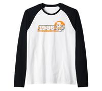 MTB Mountain-Bike Ciclista bici Nata nel 1986 Compleanno Maglia con Maniche Raglan