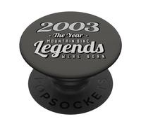 MTB Mountain-Bike Ciclista Nata nel 2003 Compleanno bici PopSockets PopGrip Adesivo