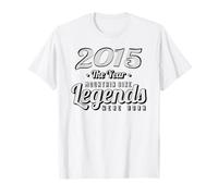 MTB Mountain-Bike Ciclista Nata nel 2015 Compleanno Bici Maglietta