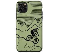 MTB Mountain Bike Color-Green-Sage MTB-bici Bicicletta Custodia per iPhone 11 Pro Max