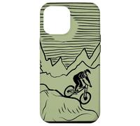 MTB Mountain Bike Color-Green-Sage MTB-bici Bicicletta Custodia per iPhone 12 Pro Max