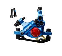 MTB Olio Disco Freno Idraulico Linea Freno A Disco Tirare Pinze Anteriore e Posteriore G3 Rotori 120/140/160/180MM MT200 M315 Utensile idraulico(Blue Front)