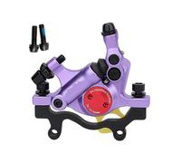 MTB Olio Disco Freno Idraulico Linea Freno A Disco Tirare Pinze Anteriore e Posteriore G3 Rotori 120/140/160/180MM MT200 M315 Utensile idraulico(Purple Rear)