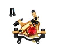 MTB Olio Disco Freno Idraulico Linea Freno A Disco Tirare Pinze Anteriore e Posteriore G3 Rotori 120/140/160/180MM MT200 M315 Utensile idraulico(Yellow Rear)