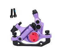 MTB Olio Disco Freno Idraulico Linea Freno A Disco Tirare Pinze Anteriore e Posteriore G3 Rotori 120/140/160/180MM MT200 M315 Utensile idraulico(Purple pair)
