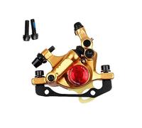 MTB Olio Disco Freno Idraulico Linea Freno A Disco Tirare Pinze Anteriore e Posteriore G3 Rotori 120/140/160/180MM MT200 M315 Utensile idraulico(Yellow pair)