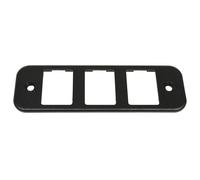 MTC2640A CORNICE SWITCH IN ALLUMINIO NERA PER PANELLO CRUSCOTTO INFERIORE DEFEND