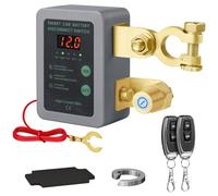 Mtchavno Stacca Batteria per Auto 12V 240A, Interruttore di Isolamento della Batteria Staccabatteria Automatico Antifurto Auto Senza Fili con Telecomando per Auto RV ATV Camion Barca Trattore