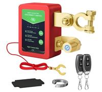 Mtchavno Stacca Batteria per Auto 12V 240A, Interruttore di Isolamento della Batteria Staccabatteria Automatico Antifurto Auto Senza Fili con Telecomando per Auto RV ATV Camion Barca Trattore
